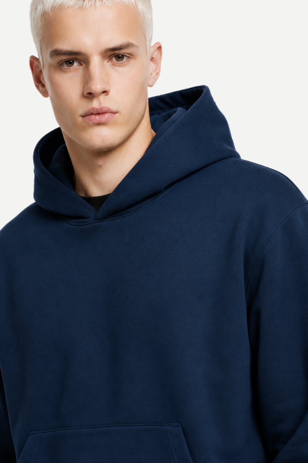 Blusa de Moletom Canguru Masculino com Capuz