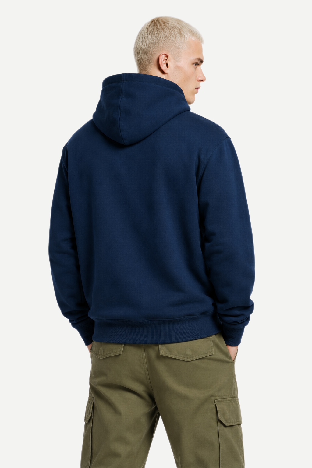 Blusa de Moletom Canguru Masculino com Capuz