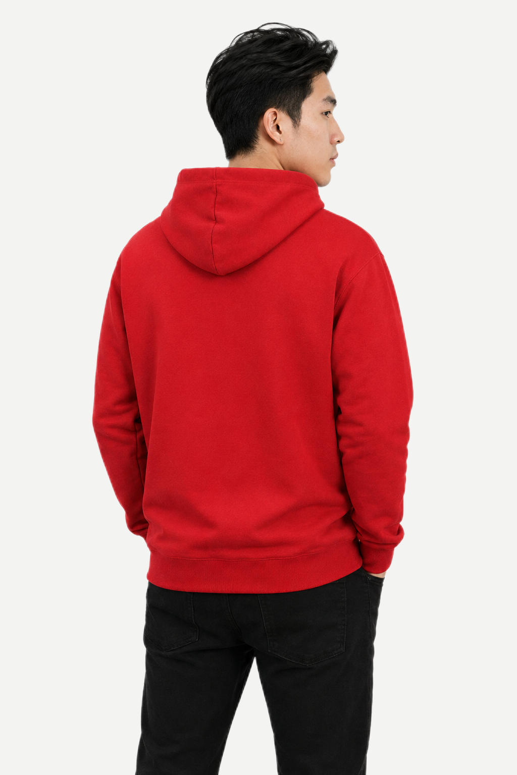 Blusa de Moletom Canguru Masculino com Capuz