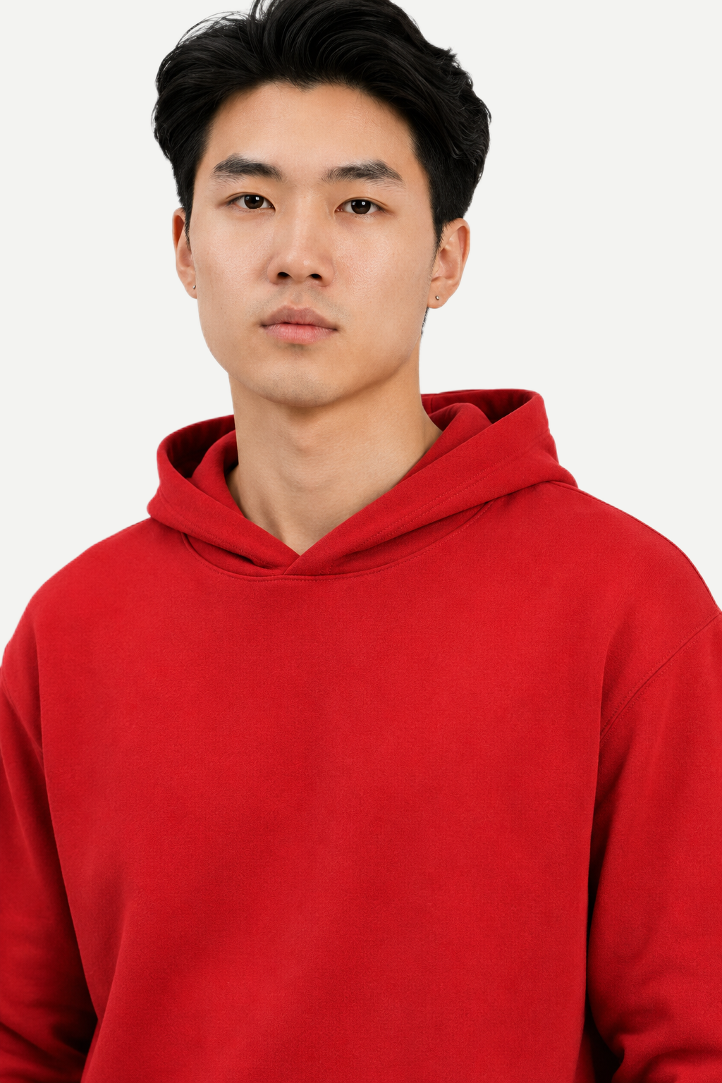 Blusa de Moletom Canguru Masculino com Capuz