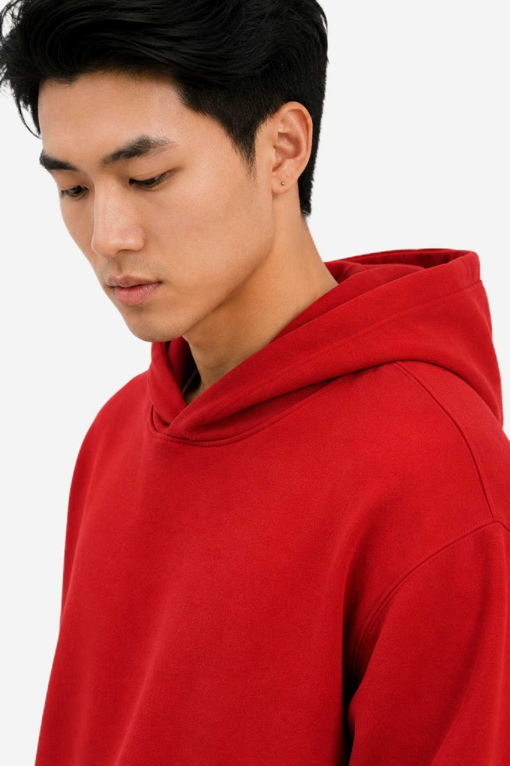Blusa de Moletom Canguru Masculino com Capuz