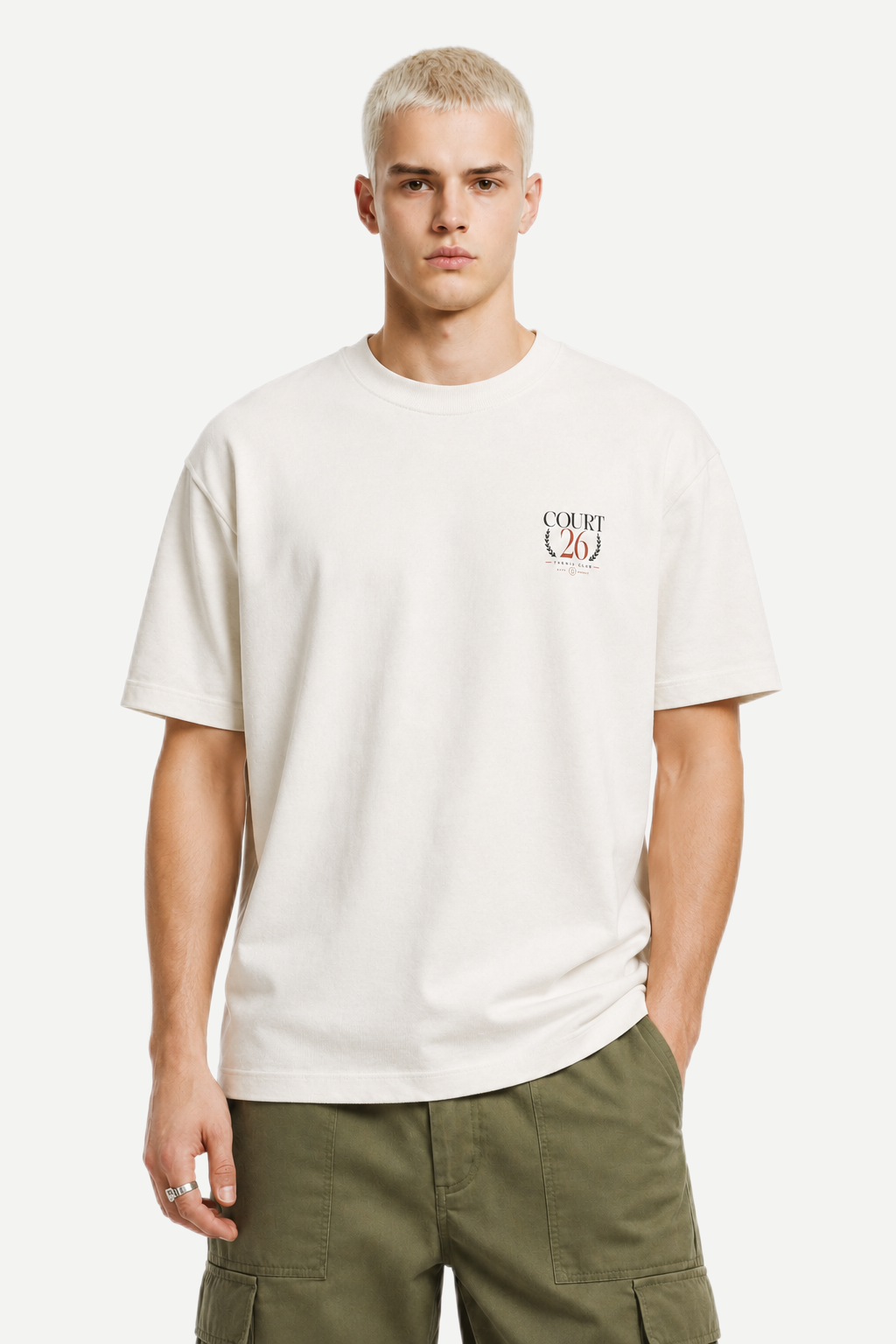 Camiseta Heavyweight Ultra Oversized Court 26