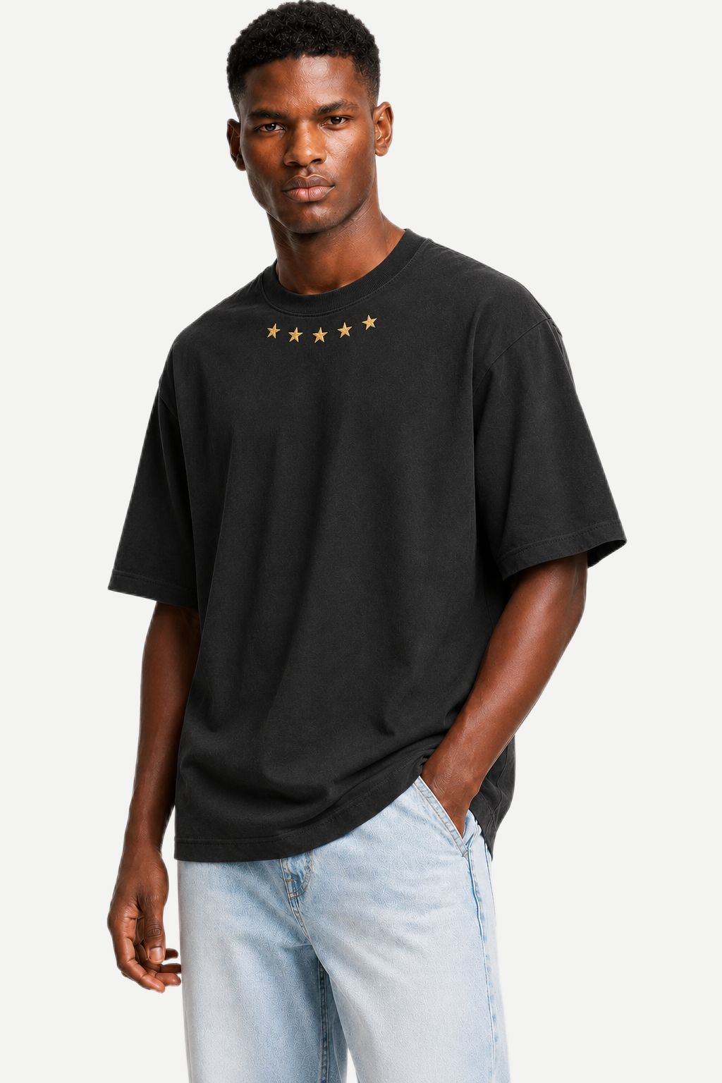 Camiseta Ultra Oversized Cinco Estrelas