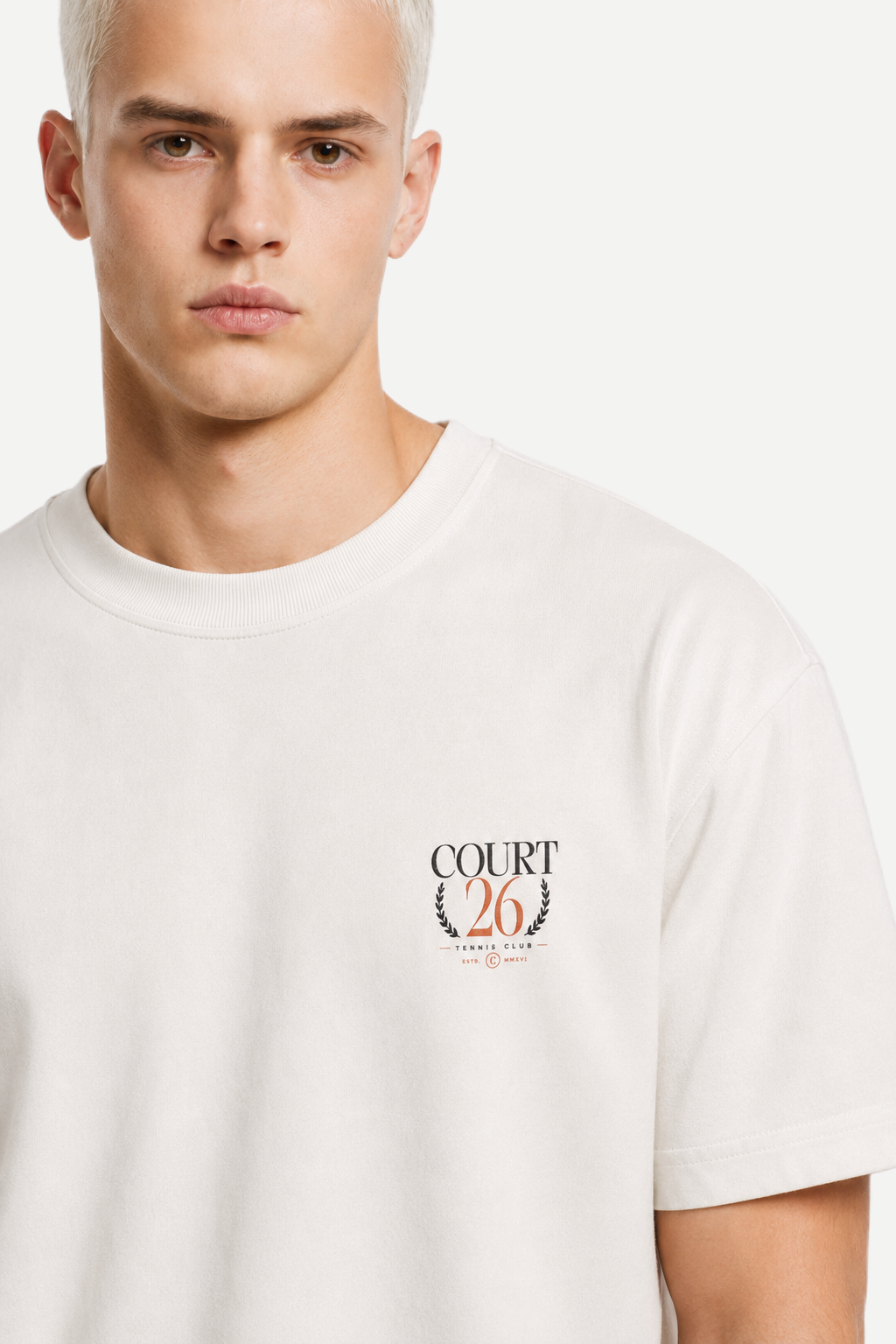 Camiseta Heavyweight Ultra Oversized Court 26