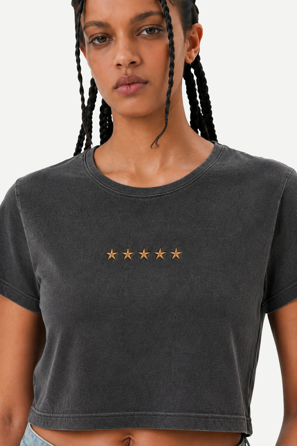Camiseta Cropped Brasil Tri 1970