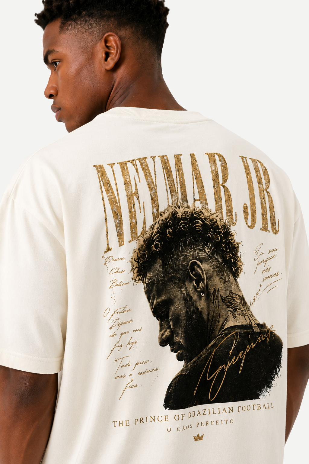 Camiseta Ultra Oversized Neymar JR O Caos Perfeito