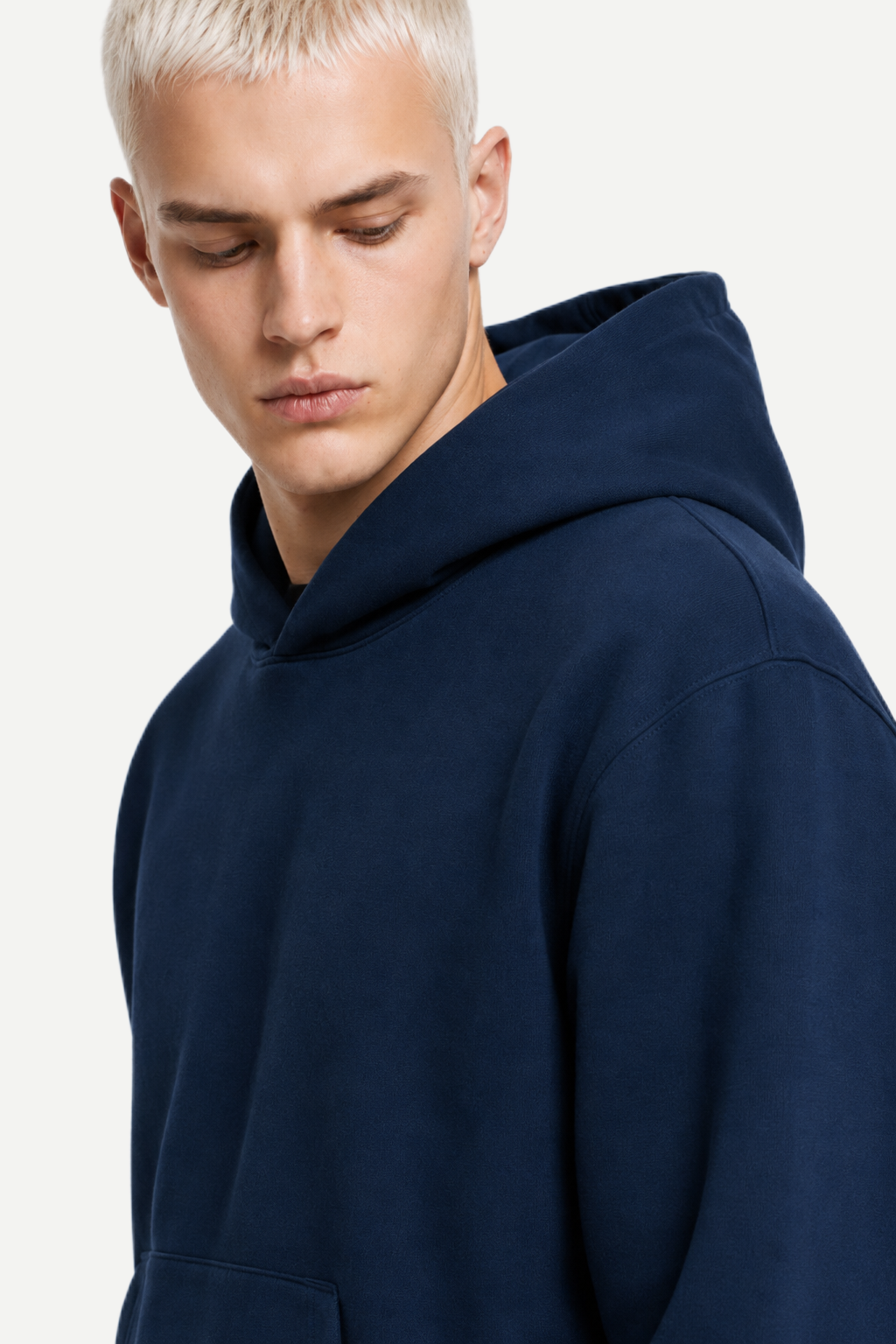 Blusa de Moletom Canguru Masculino com Capuz