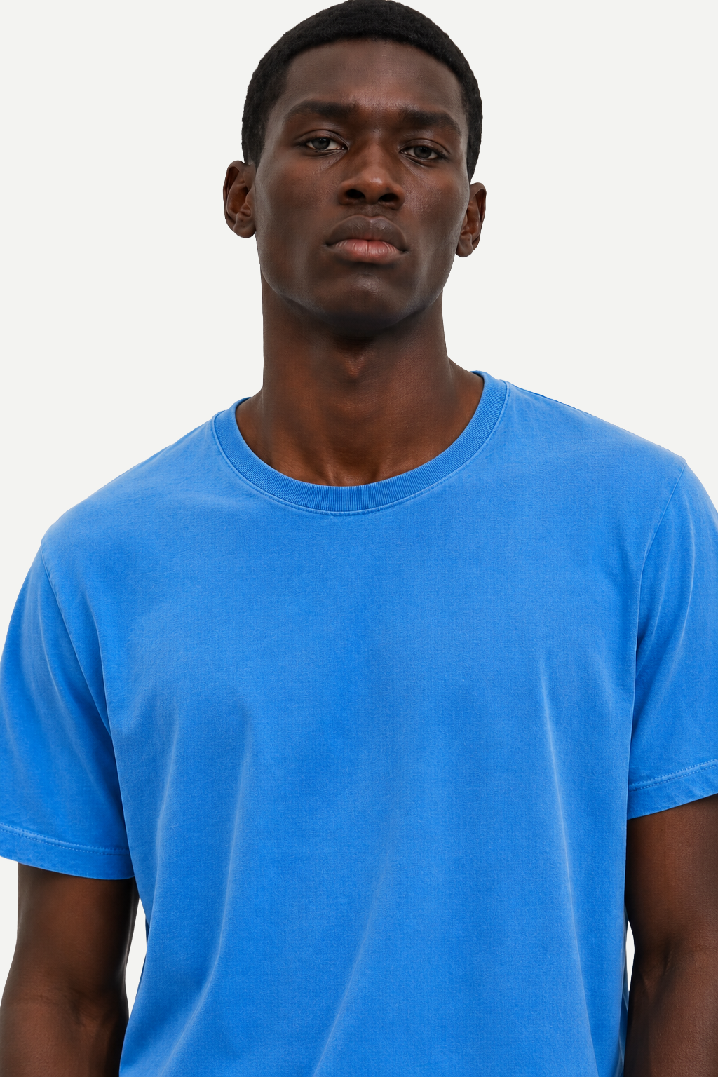 Camiseta Masculina Essencial Estonada de Manga Curta