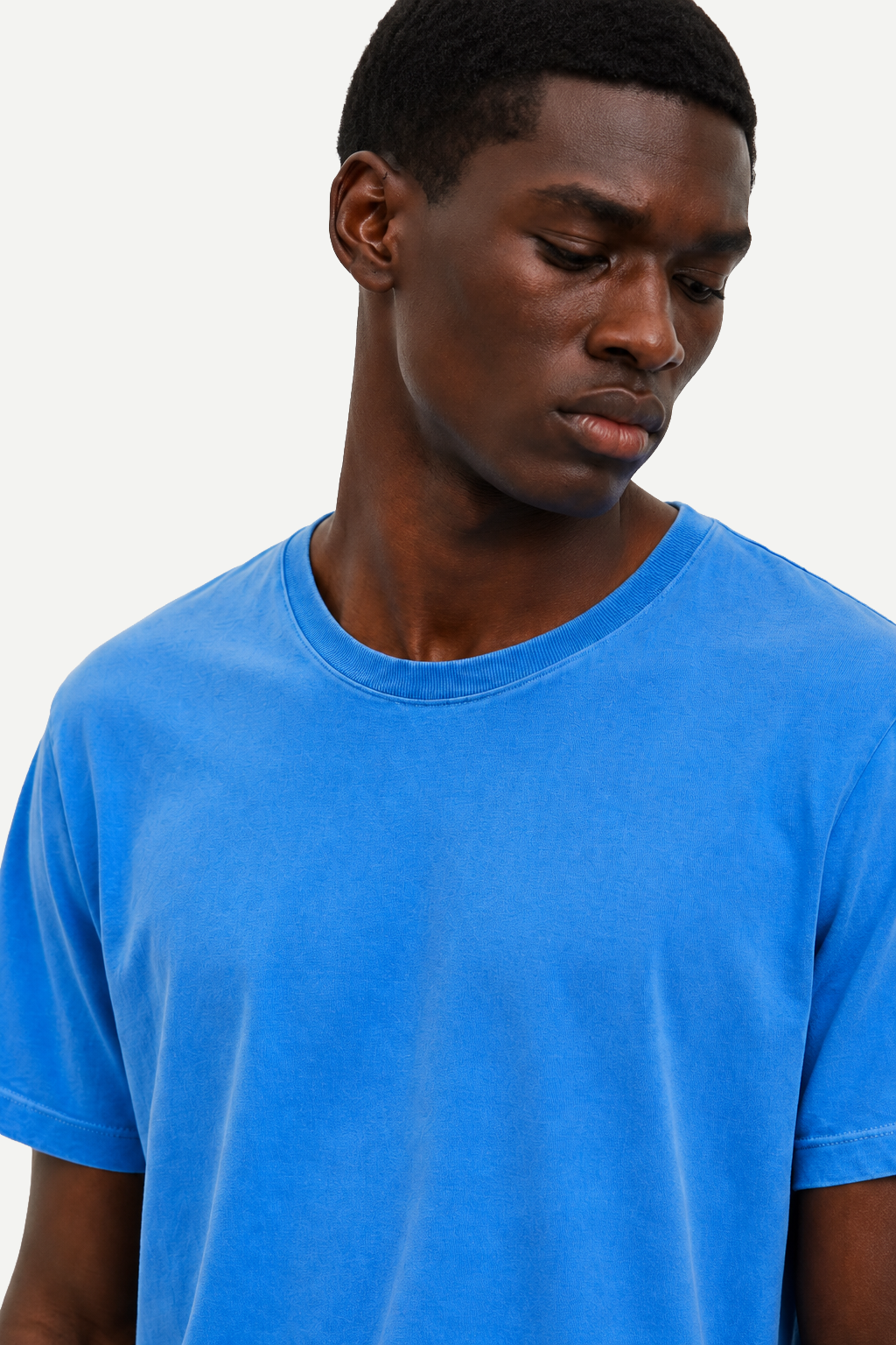 Camiseta Masculina Essencial Estonada de Manga Curta