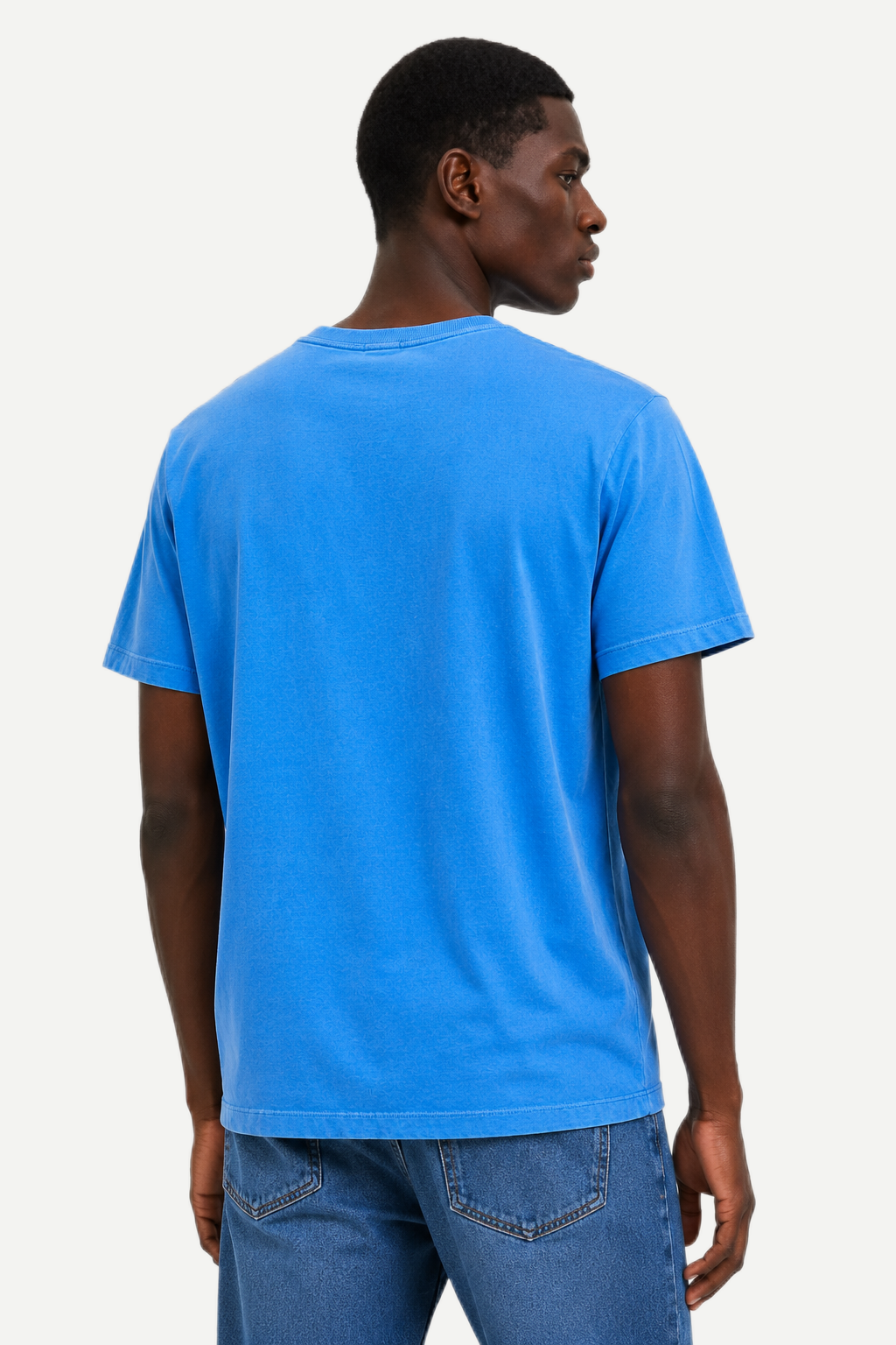 Camiseta Masculina Essencial Estonada de Manga Curta