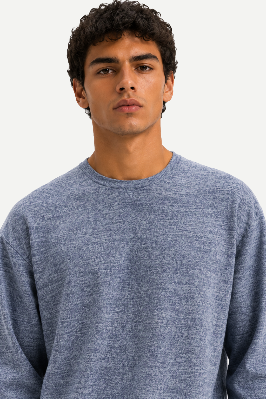 Camiseta Masculina Manga Longa Heavy Textured