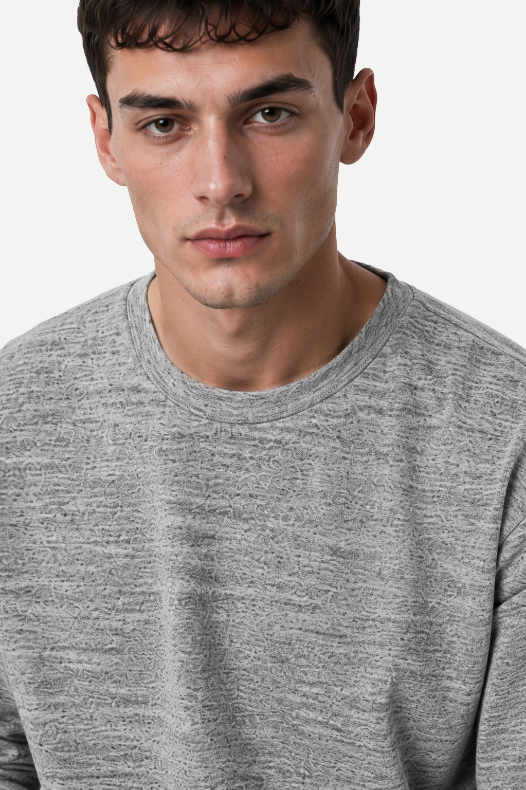 Camiseta Masculina Manga Longa Heavy Textured