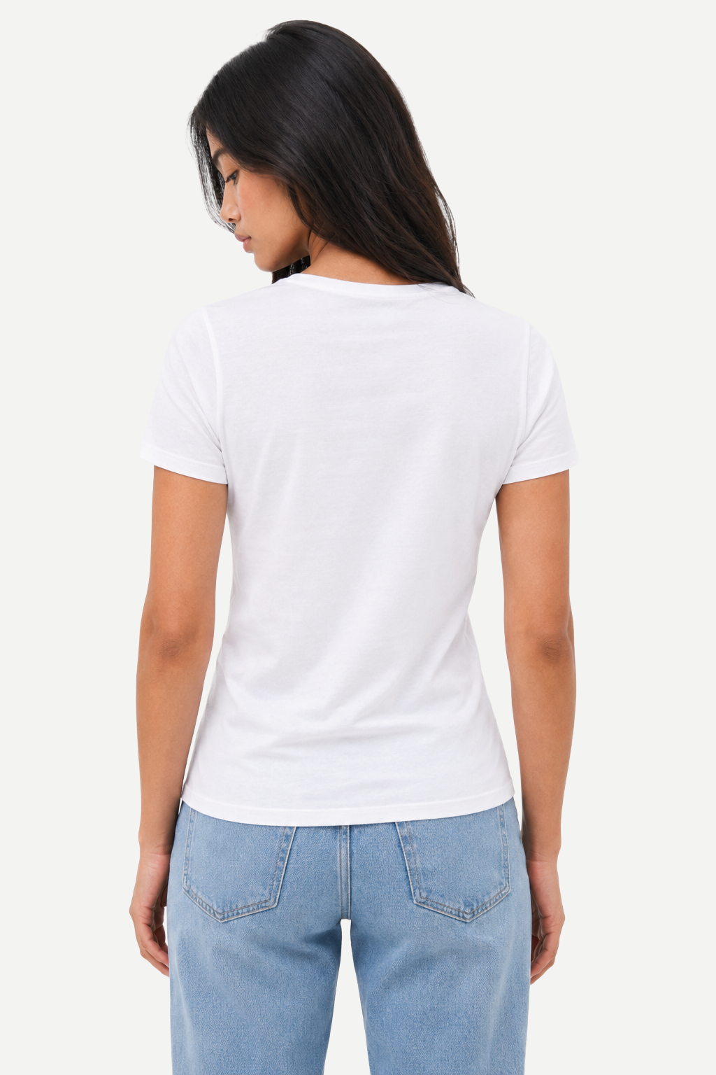 Camiseta Feminina Básica Comfort de Manga Curta