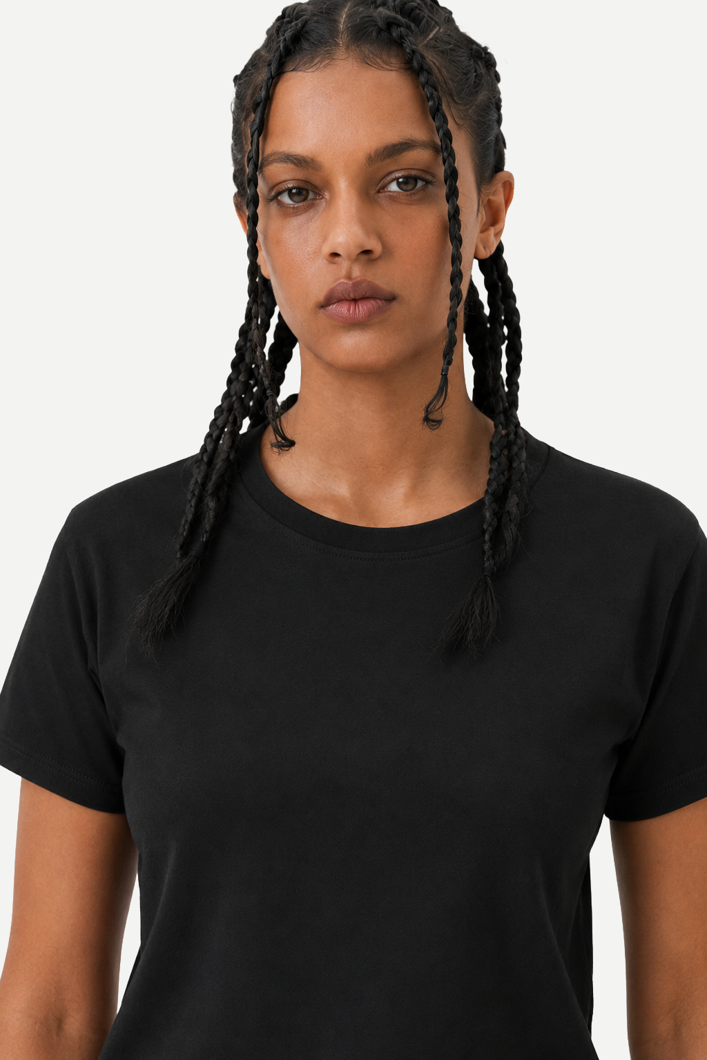 Camiseta Feminina Básica Comfort de Manga Curta