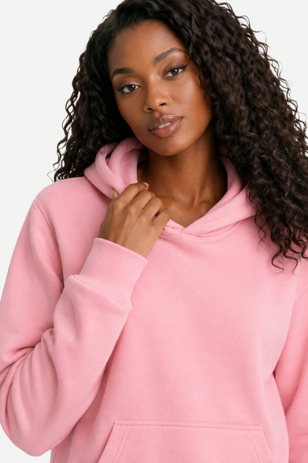 Blusa de Moletom Canguru Feminina com Capuz