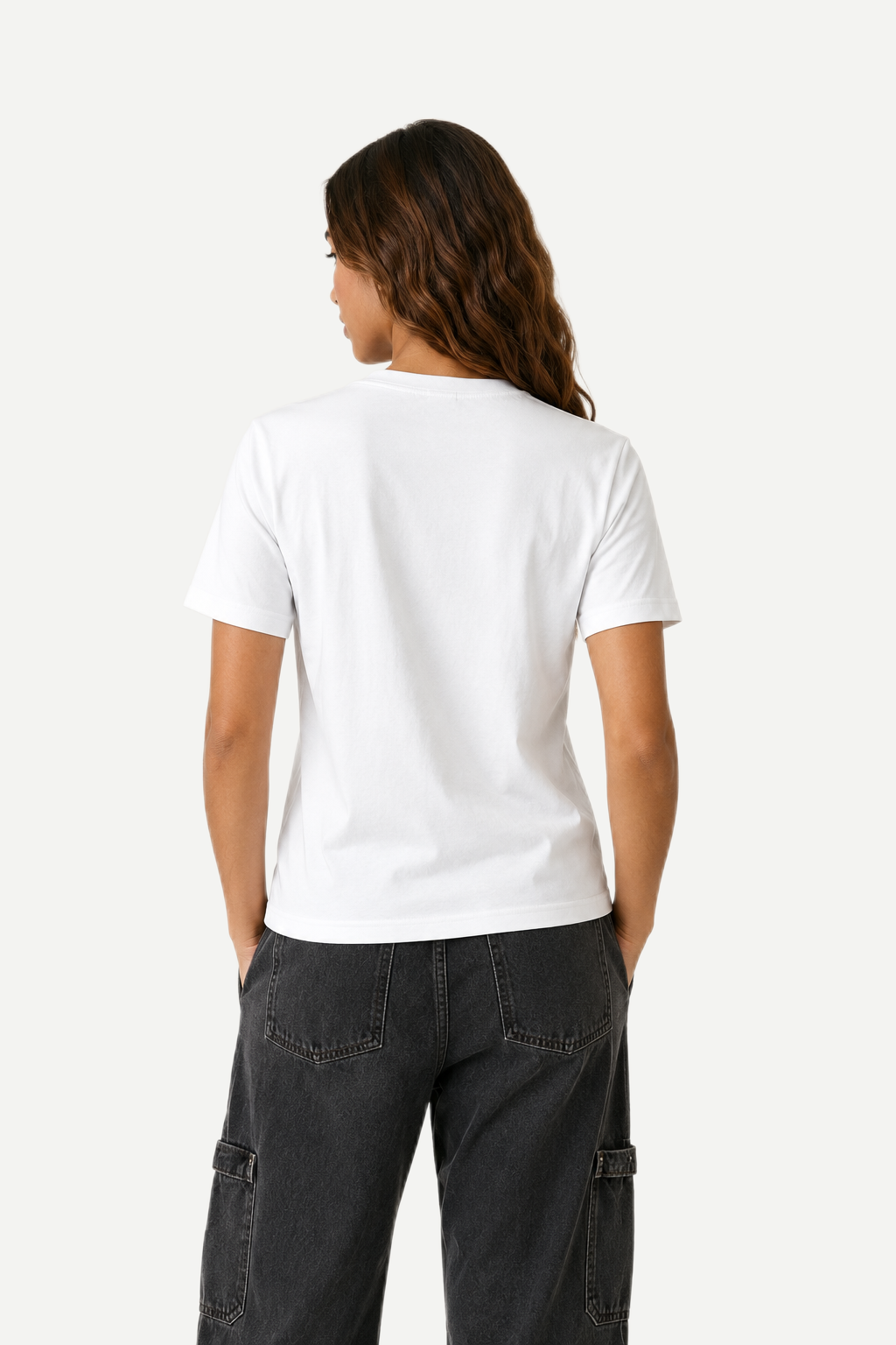 Camiseta Essencial Feminina Sustentável Off-White