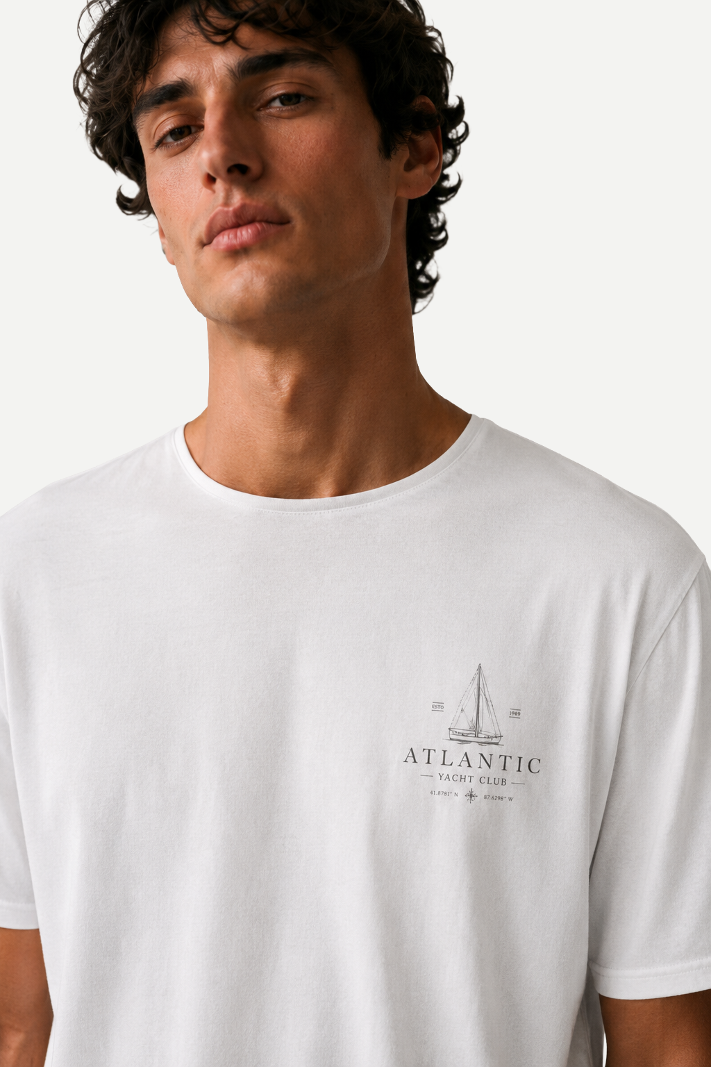 Camiseta Masculina Com Estampa